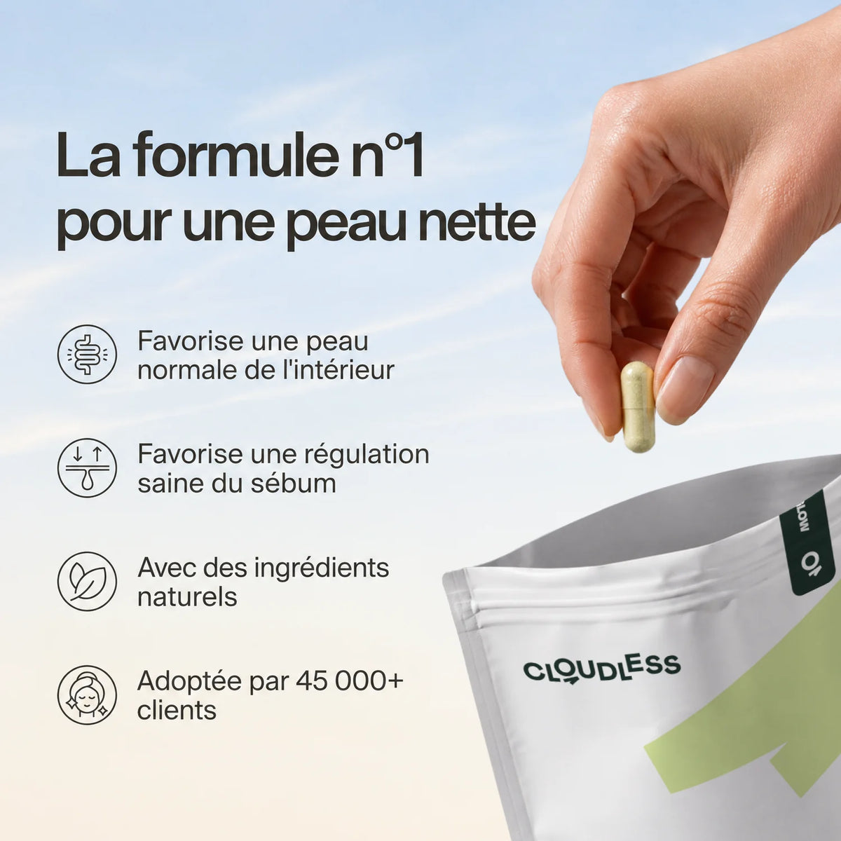Clear+: La formule n°1 pour une peau nette